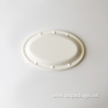 Bagasse Lid for 850ml Oval Bowl